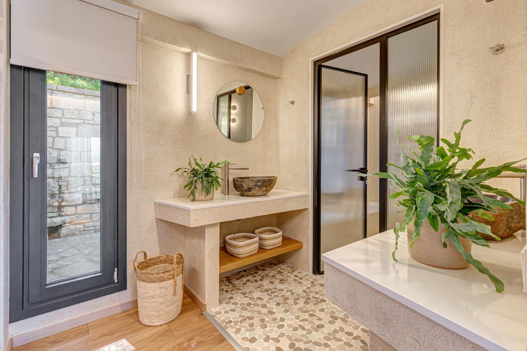 Bathroom 4, Agios Stefanos Bay - Villa Maria, Ionian Islands