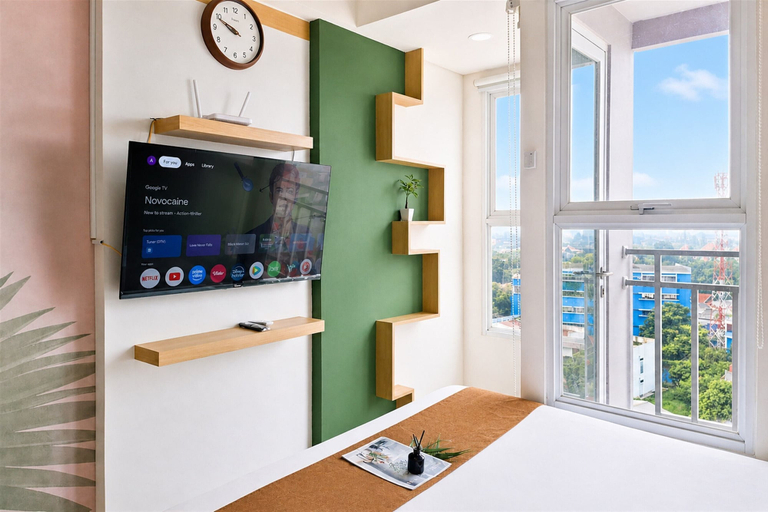 Room 3, Bright And Cozy Studio Room At Apartment Samesta Mahata Serpong, South Tangerang