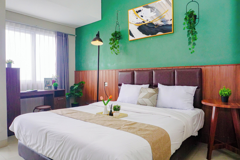 Interior 3, Comfortable Studio (No Kitchen) At Apartment Lrt City Sentul - Royal Sentul Park, Bogor
