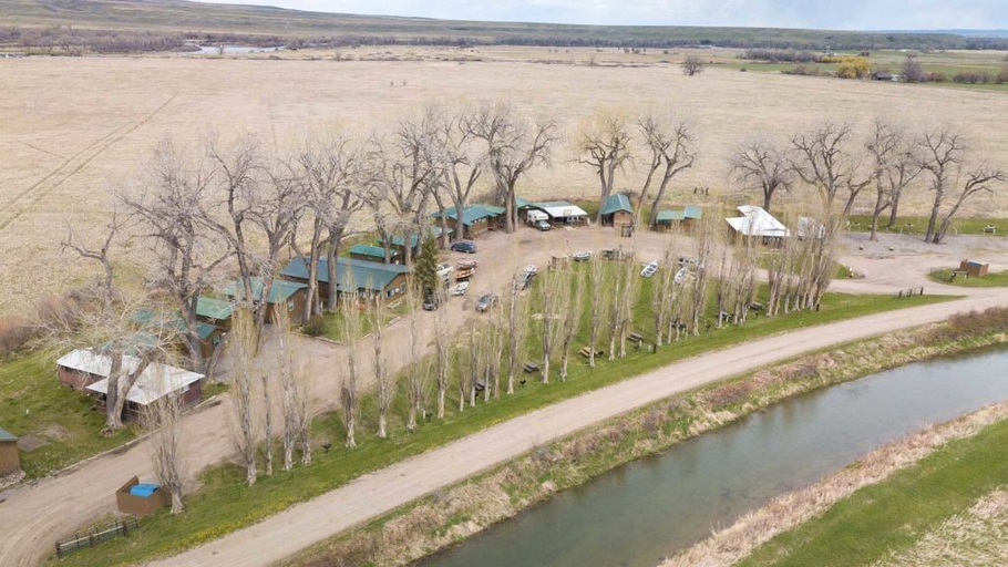 Front of property, Cottonwood Camp, Big Horn