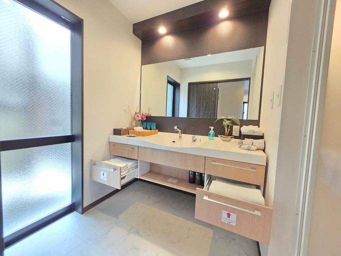 Bathroom 3, Kyo no yado BOTAN, Kyoto