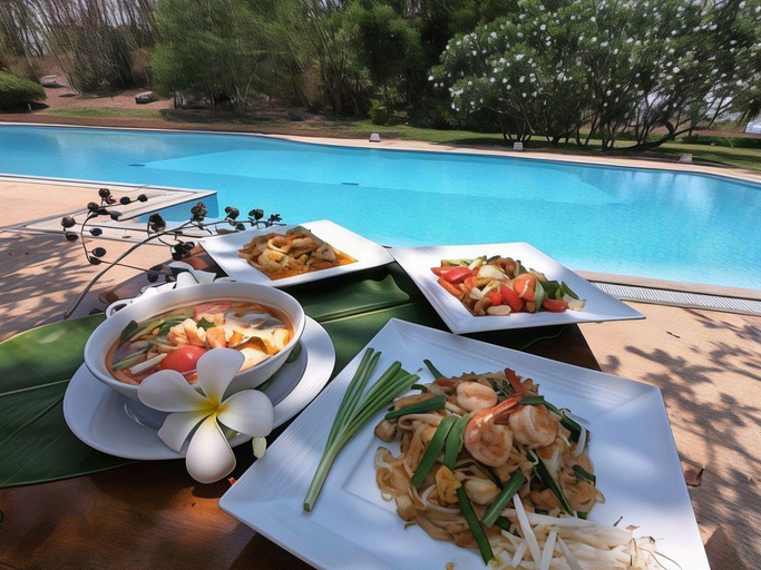 Food & Drinks, Palm Crescent Hua Hin Resort, Cha-Am