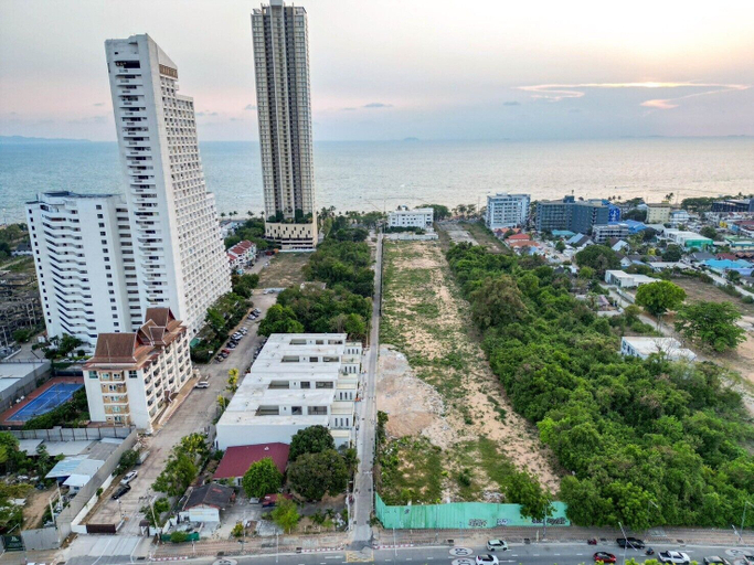 Aerial view 5, Seaview Pool Villa Jomtien KTV BBQ Beach, Pattaya