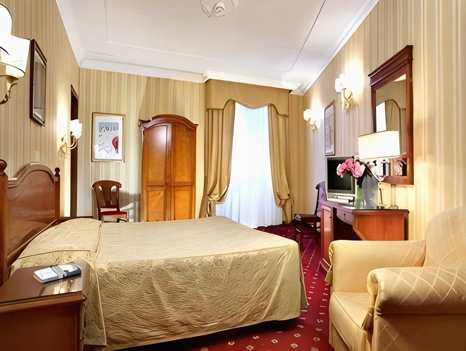 Bedroom 5, Hotel Genio, Rome