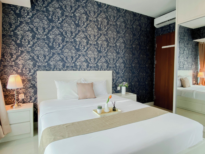 Room 3, Classic 1Br With Extra Room At Apartment Grand Kamala Lagoon, Bekasi