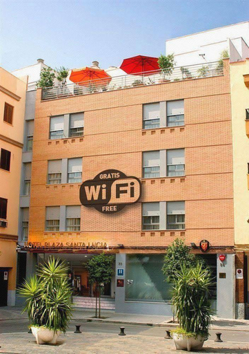 Exterior & Views 1, Hotel Plaza Santa Lucia, Sevilla