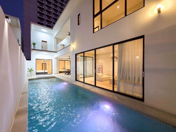 Pool 4, Seaview Pool Villa Jomtien KTV BBQ Beach, Pattaya