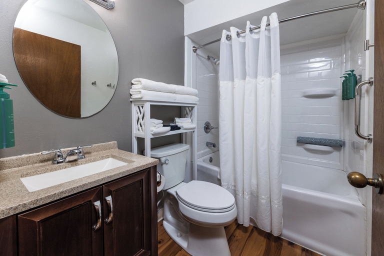 Bathroom 4, Pine Grove Resort, Door