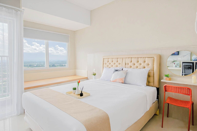 Interior 2, Bright And Cozy Studio At Royal Sentul Park Apartment, Bogor