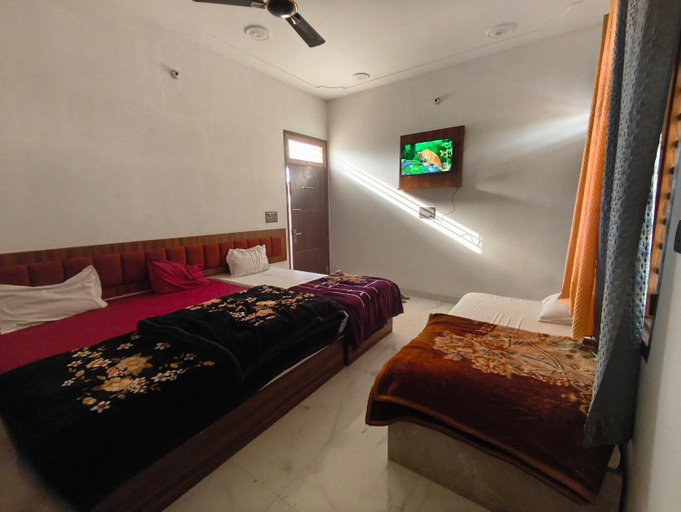 Bedroom 5, Lord krishna home stay, Mathura