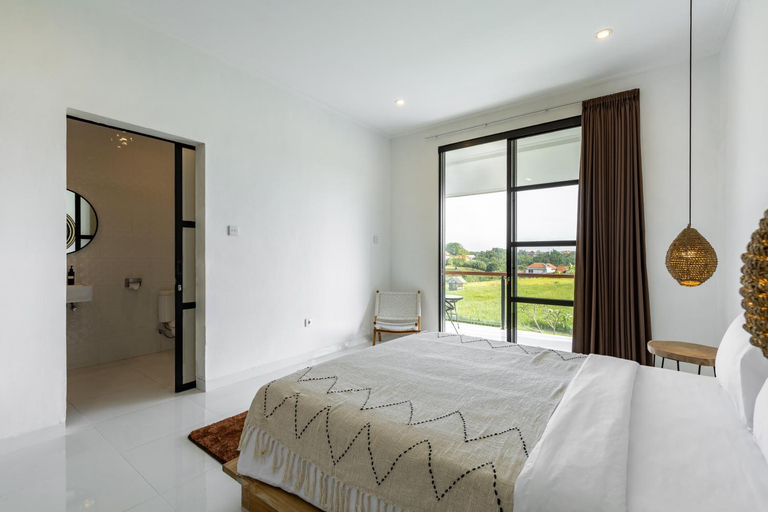 Bedroom, Villa Alba By Orivista, Rice Field View, Badung