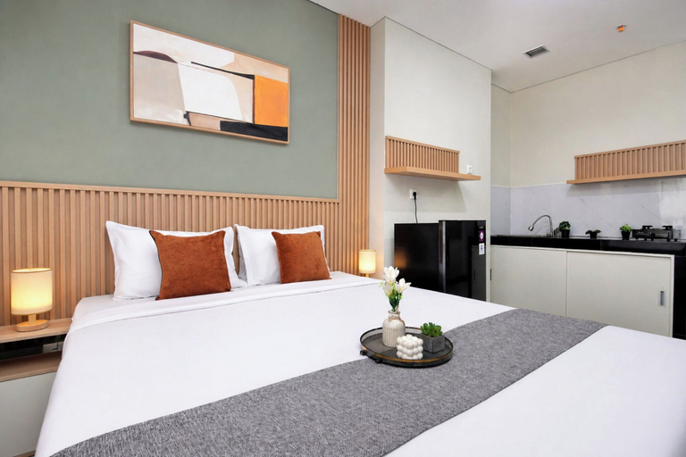 Room 2, Serene Sage Touch Studio Room At Apartment Nifarro Park, Jakarta Selatan