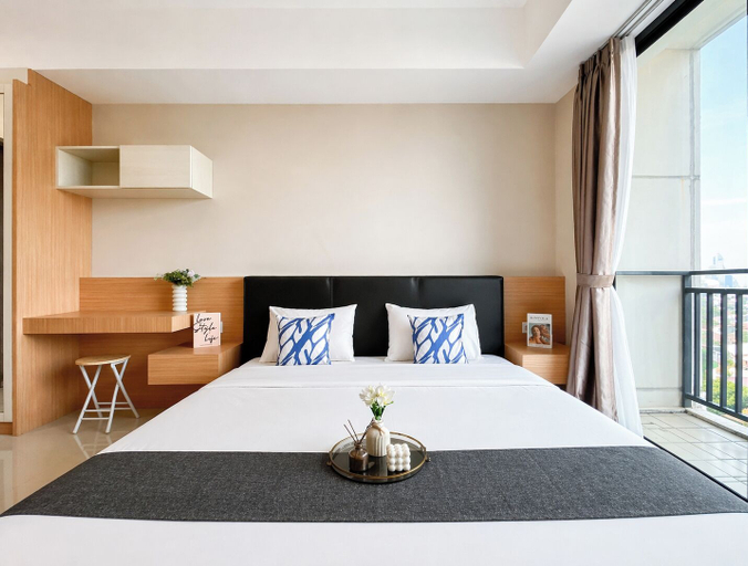 Interior 3, Good And Warm Studio Room At Apartment Nine Residence, South Jakarta
