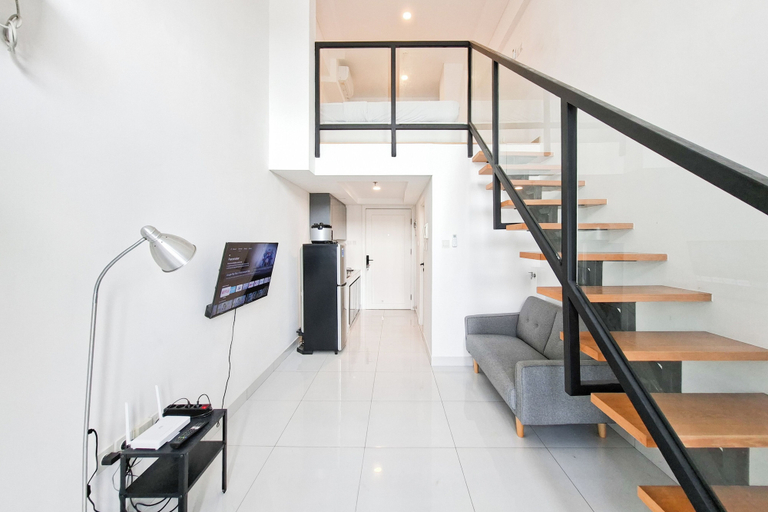 Room 3, Serene Loft Studio At Kingland Avenue Apartment, Tangerang