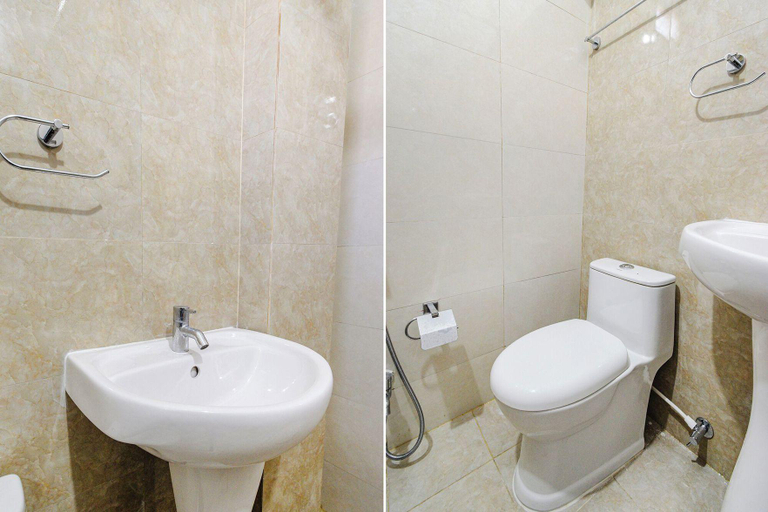 Bathroom, Fabhotel Rk Suites, Hyderabad