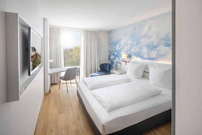 Bedroom 2, Hey Lou Hotel Friedrichshafen, Bodenseekreis