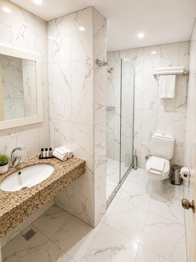 Bathroom, KLEOPATRA AYTUR APART HOTEL, Alanya