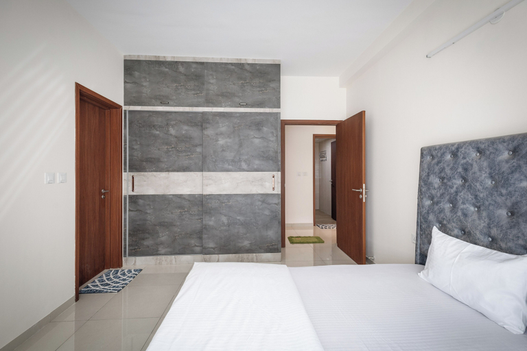 Bedroom 2, Raintree Apartment 3bhk 20min Manayata Tech Park, Bangalore