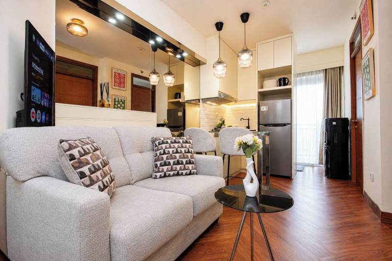 Living room 3, Neat And Homey 2Br Apartment Cinere Resort, Depok