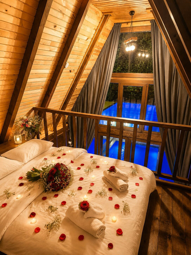 Bedroom 2, Oce Bungalow, Ardeşen