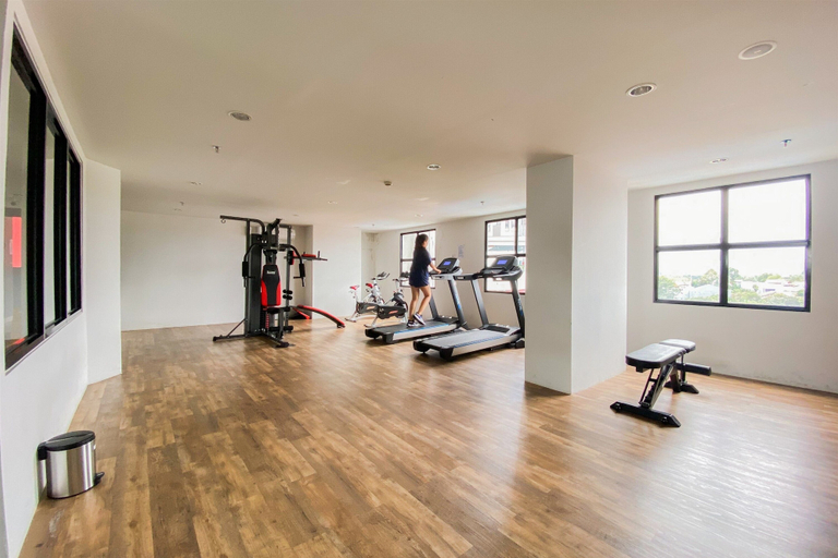 Fitness facility, Good And Practical Studio Room At Apartment The Alton, Semarang