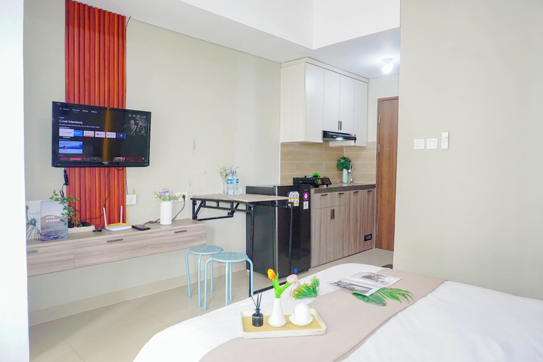 Room 3, Wood Accent Studio At Royal Sentul Park Apartment, Bogor