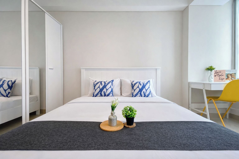 Interior 3, Neat Studio For 2 Pax At Tamansari Iswara Apartment, Bekasi