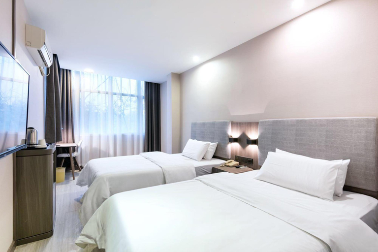 Bedroom 2, Hanting Hotel Hangzhou Wulin Road Center, Hangzhou