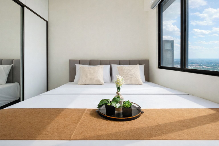 Room 4, Serene Look 2Br Apartment Meikarta District 2, Cikarang
