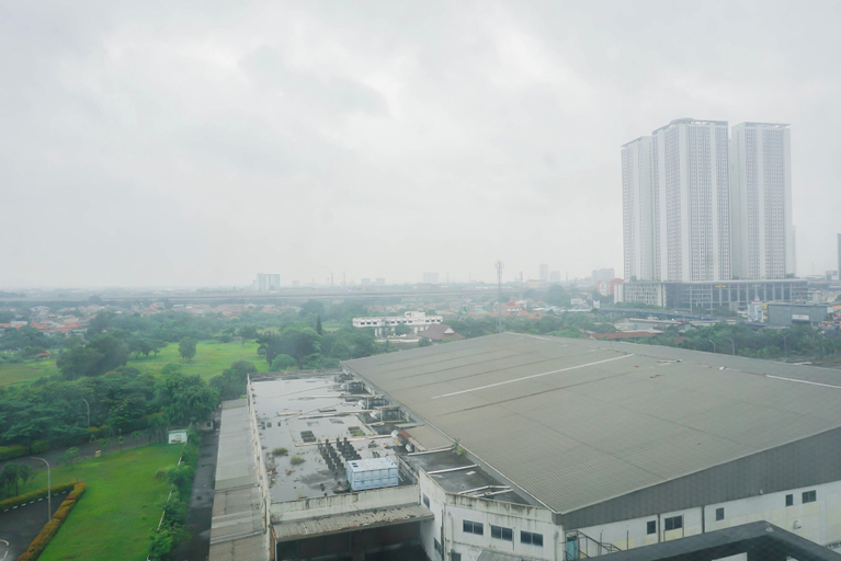City view, Clean And Relaxing Studio Room At Apartment Azalea Suites, Cikarang