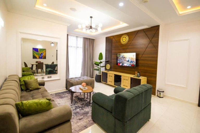 Living area 2, Mind Your Business Villa, Karu