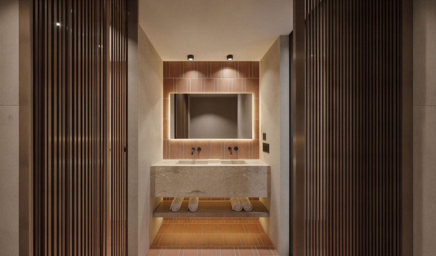 Bathroom 5, Pnoe Breathing Life (Adults Only), Crete