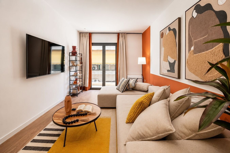Room 4, LIV - Upscale Athenian Apartment 3A, Attica