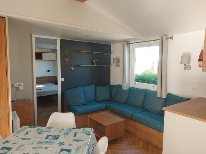 Bedroom 2, Camping du Nizour, Charente