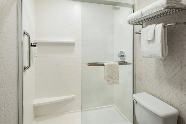 Bathroom 4, SpringHill Suites Pittsburgh Mills, Allegheny