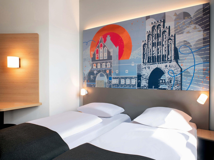 Bedroom 4, B&B HOTEL Wismar, Nordwestmecklenburg