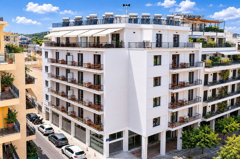 Room 2, LIV - Upscale Athenian Apartment 3A, Attica