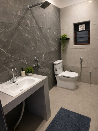 Bathroom 2, Corbett Foothills Retreat, Nainital