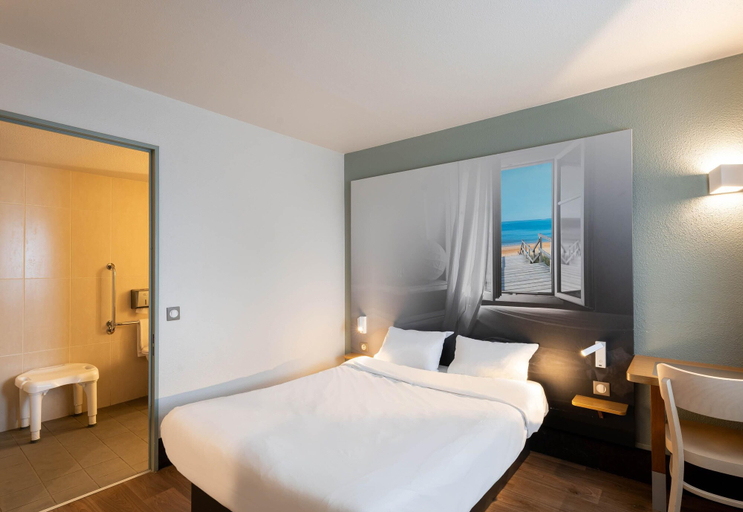 Bedroom 3, B&B HOTEL St Nazaire Trignac, Loire-Atlantique