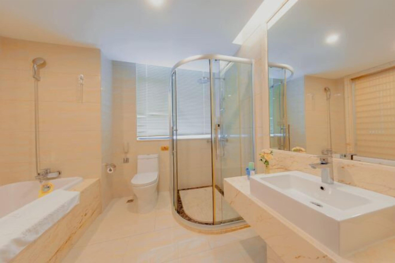 Bathroom 3, Junxing Business Hotel (Lovers' Road Youtehui Shopping mall), Zhuhai