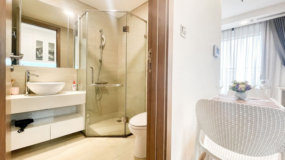 Bathroom 3, Vinhomes Green Bay-Studio Apartment, Từ Liêm