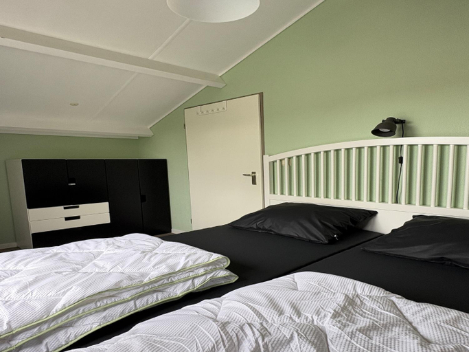 Bedroom 3, Holiday Home in Schoneveld with Garden, Sluis