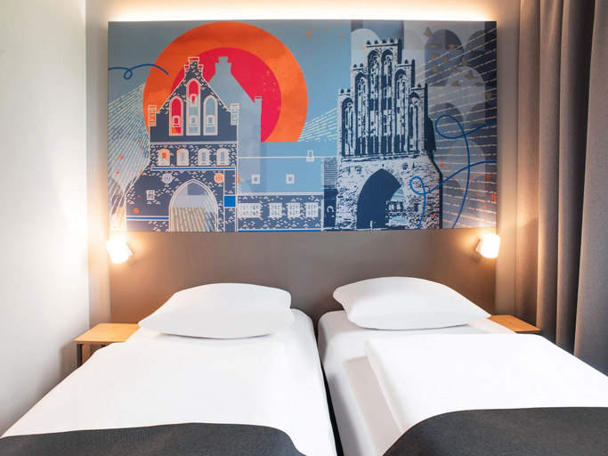 Bedroom 3, B&B HOTEL Wismar, Nordwestmecklenburg