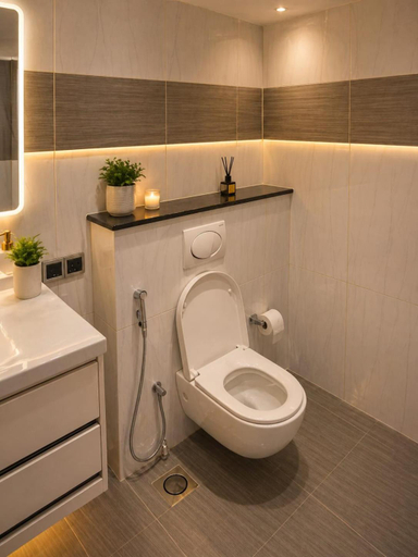 Bathroom 3, Centaurus Premiums Apartment, Islamabad