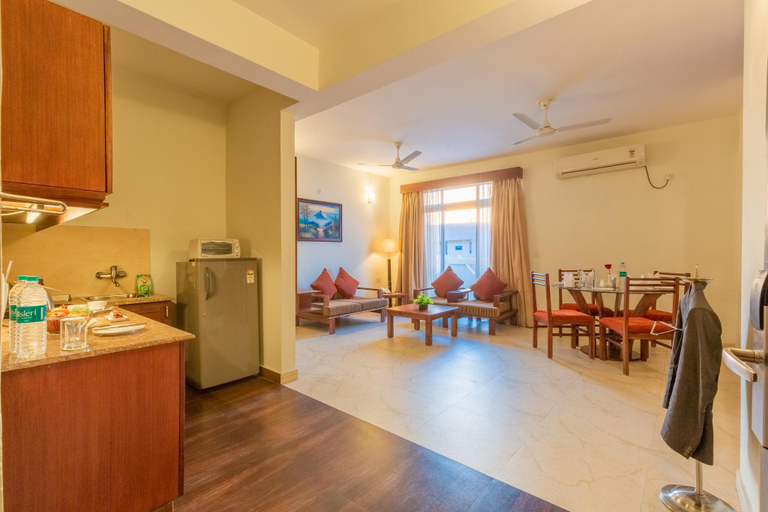 Bedroom 2, Rosewood Apartment Hotel - SIDCUL Haridwar, Hardwar