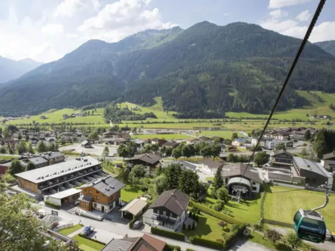 View from property 3, Alpine Retreat With Scenic Balcony, Zell am See