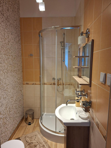 Bathroom 2, Pokoje u Wiki - Mieroszyno obok Jastrzebiej Gory, Puck