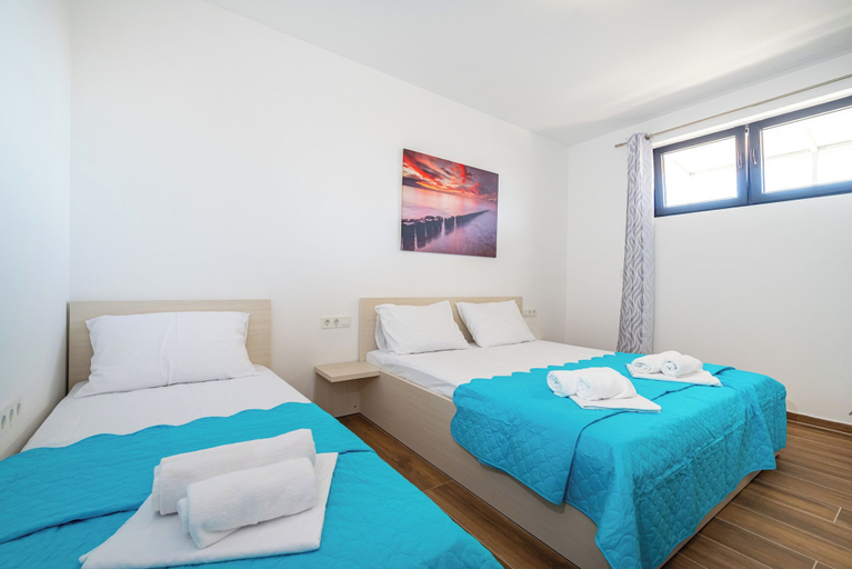 Bedroom 4, Deluxe Villa Laura 0a, Novalja