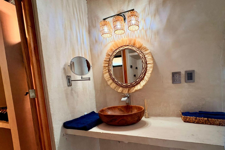 Bathroom 3, Cabanas Jaalkab, Progreso