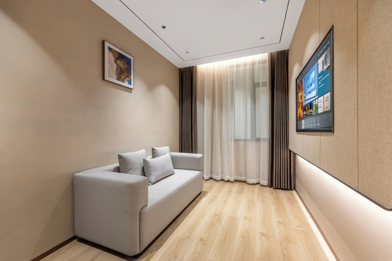 Living area, Elong Anyue Hotel - Shanghai North Bund, Shanghai